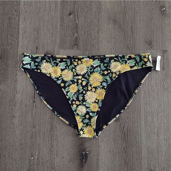 New Old Navy Sunflower Bikini Bottoms Size 3X - Picture 1 of 5